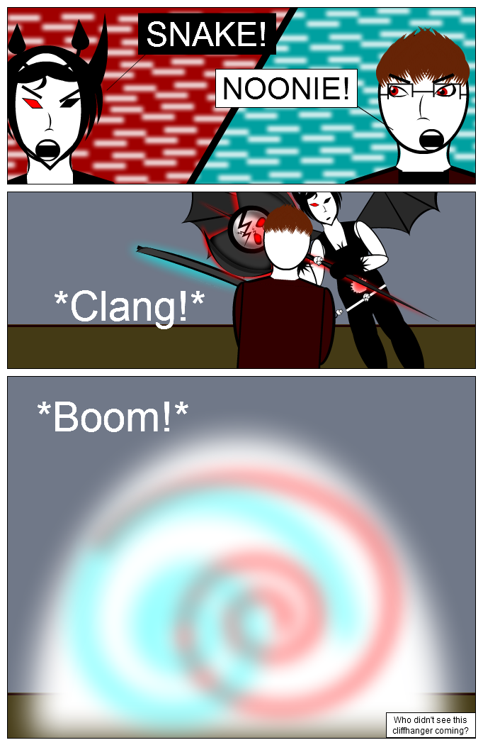 Snake Vs. Noonie:  Big Boom