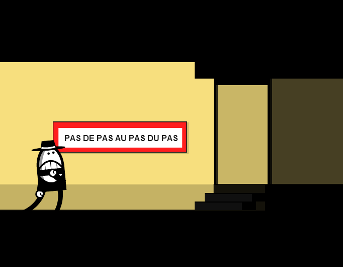 pas de pas