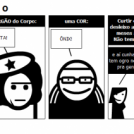 stop[ando] na letra O