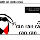 calcetin con rombos man
