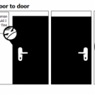 Selling doors door to door