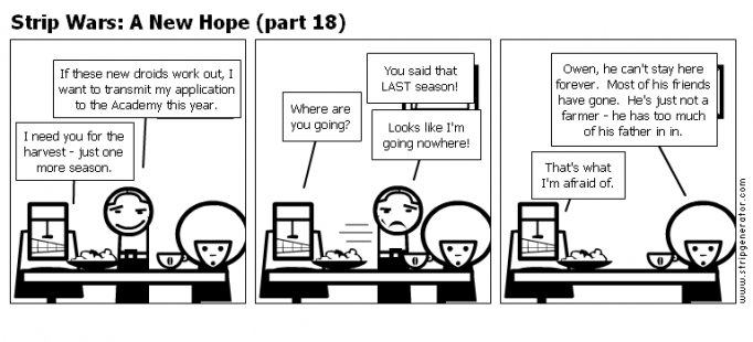 Strip Wars: A New Hope (part 18)