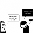 mi papa es mas alto