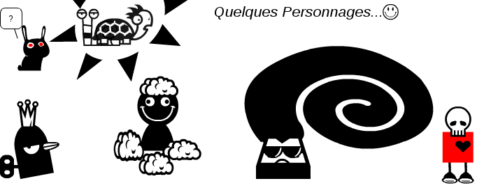 Quelques personnages...