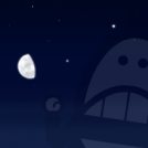 looking at the sky
