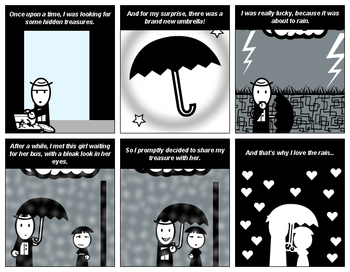 Walk in the rain