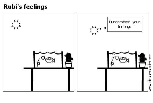 Rubi's feelings