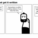 Don't get it right, just get it written