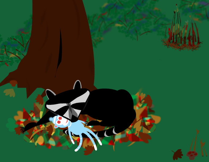 Raccoon at Rest