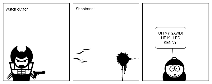 He killed kenny!