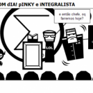 nOVO dESENHO dO bOM dIA! pINKY e iNTEGRALISTA