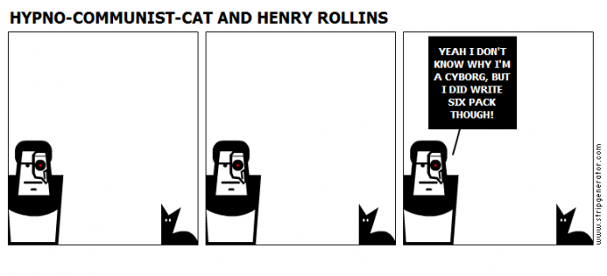 HYPNO-COMMUNIST-CAT AND HENRY ROLLINS
