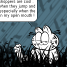Garfield on the field