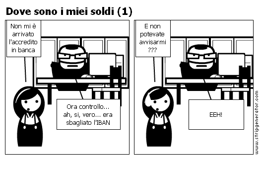 Dove sono i miei soldi (1)