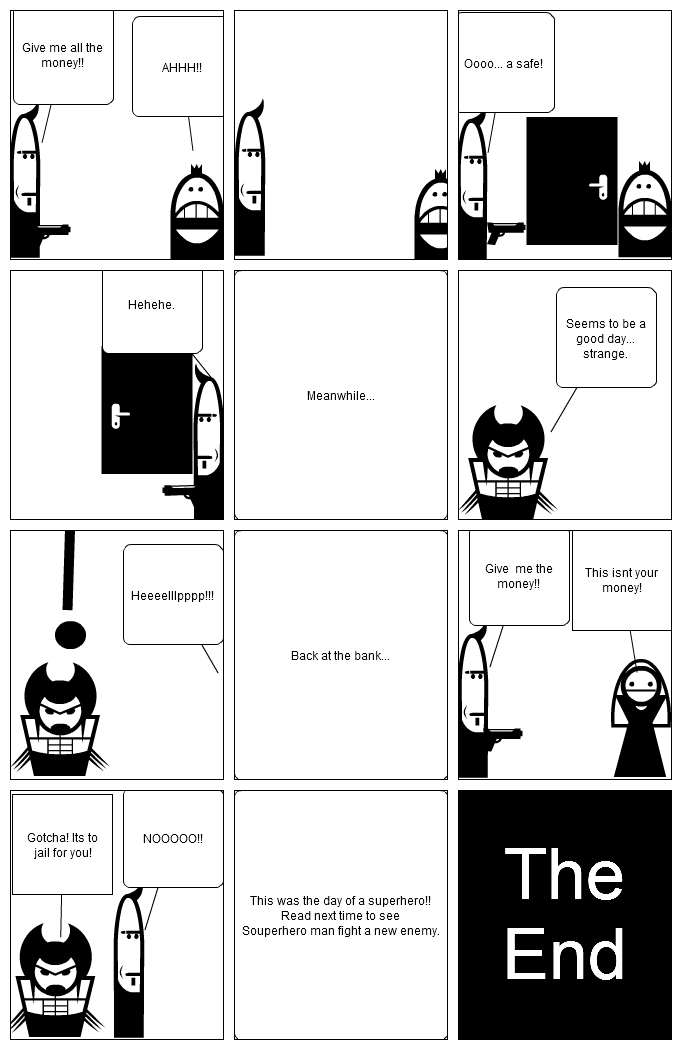 Souperhero Man saves the day!!