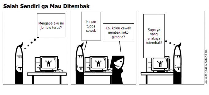 Salah Sendiri ga Mau Ditembak