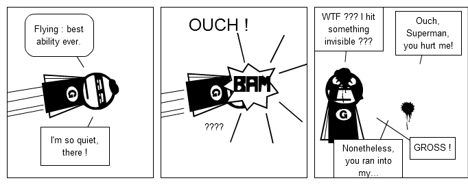 Misadventures of superheroes
