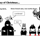 On the fourth day of Christmas...