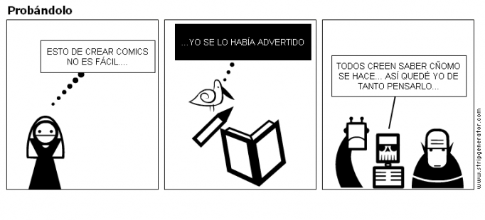Probándolo