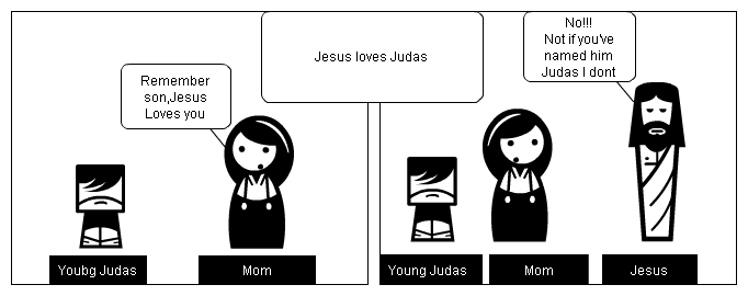 Jesus Who Loved Judas