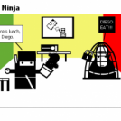 Everyday room of a Ninja