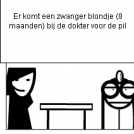 Dom Blondje bij de dokter