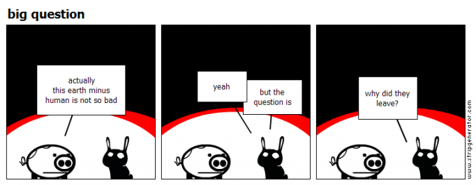 big question