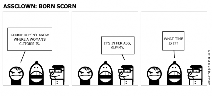 ASSCLOWN: BORN SCORN