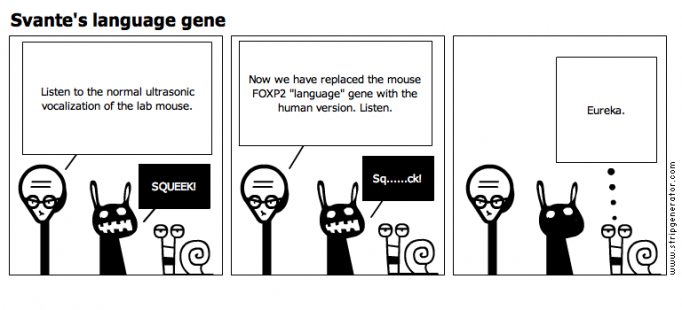 Svante's language gene