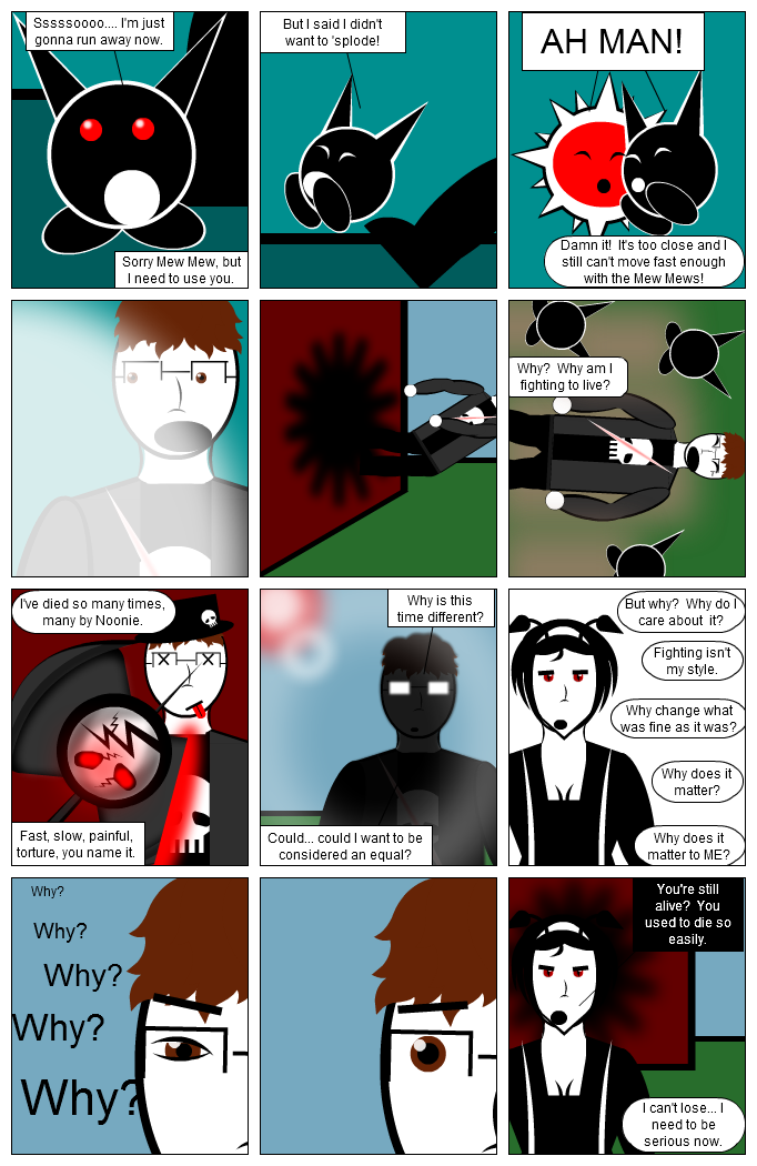 Snake Vs. Noonie:  WHY?!