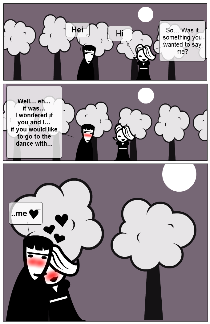 Romance in the moonlight