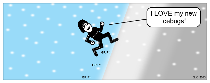 Cartoon: Shoes got a grip