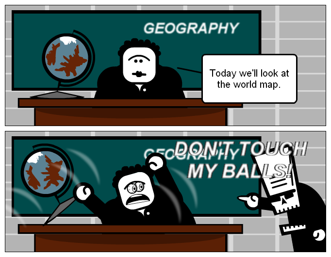 around the world