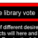Library poll