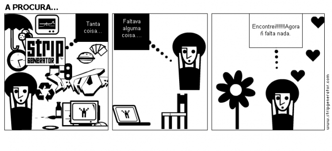 A PROCURA...
