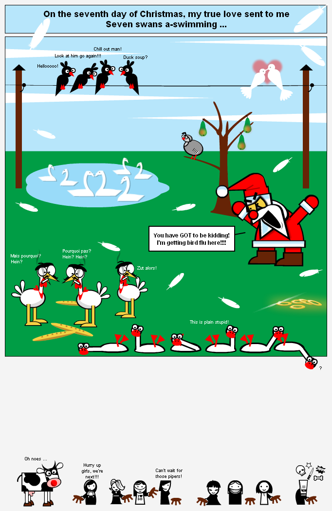 Christmas preparations ...