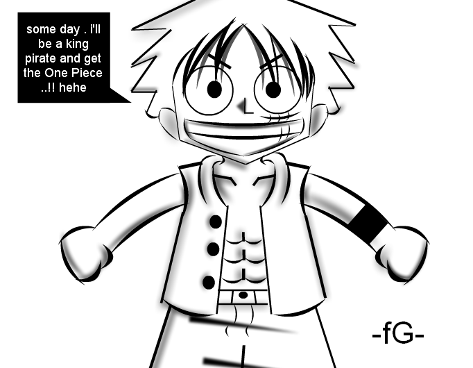 chibi LUFFY