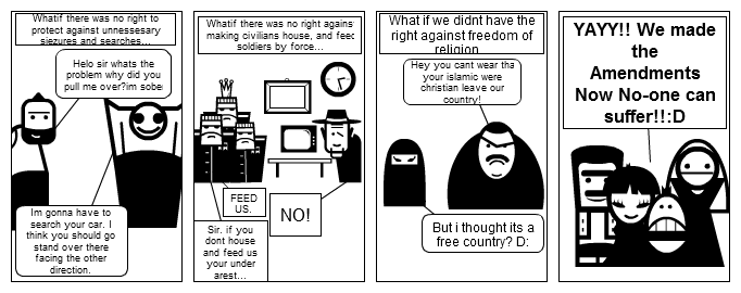 The Amendments Comic Strip