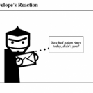 An Envelope's Reaction