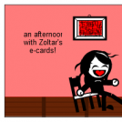 Zoltar's E-cards effect