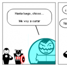 Me voy a currar