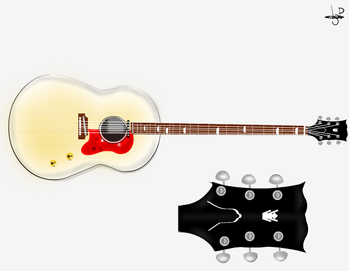 Gibson Acoustic John Lennon J-160E Peace