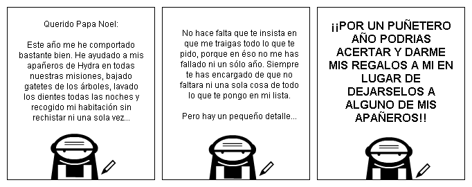 Querido papa noel...