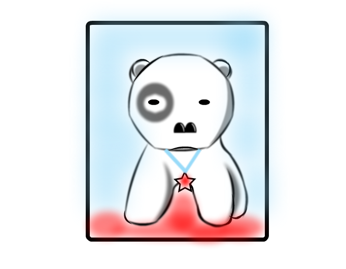 Small white teddy