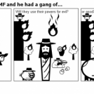 What if Jesus was BAMF and he had a gang of...