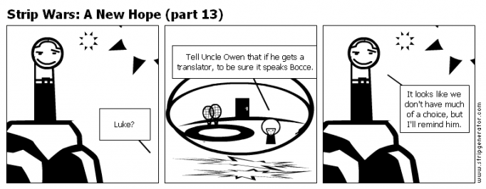 Strip Wars: A New Hope (part 13)