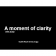 A moment of clarity III (cover)