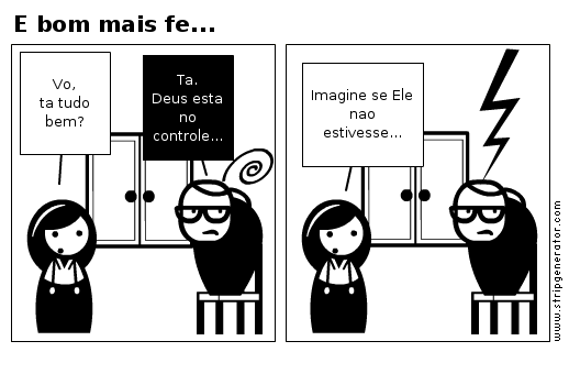 E bom mais fe...