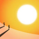 staring at the sun