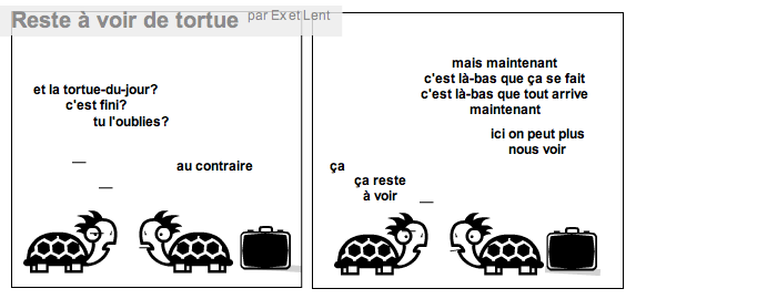 Reste à voir de tortue